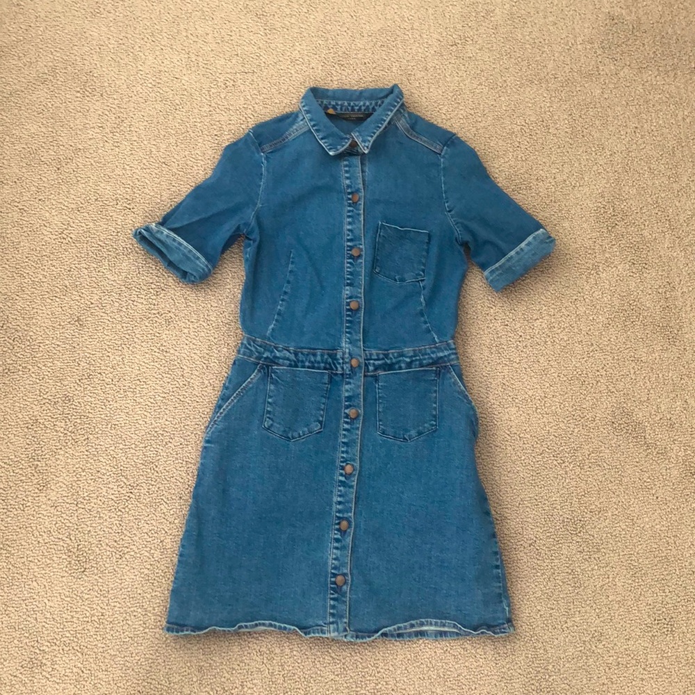Zara Denim Minidress
